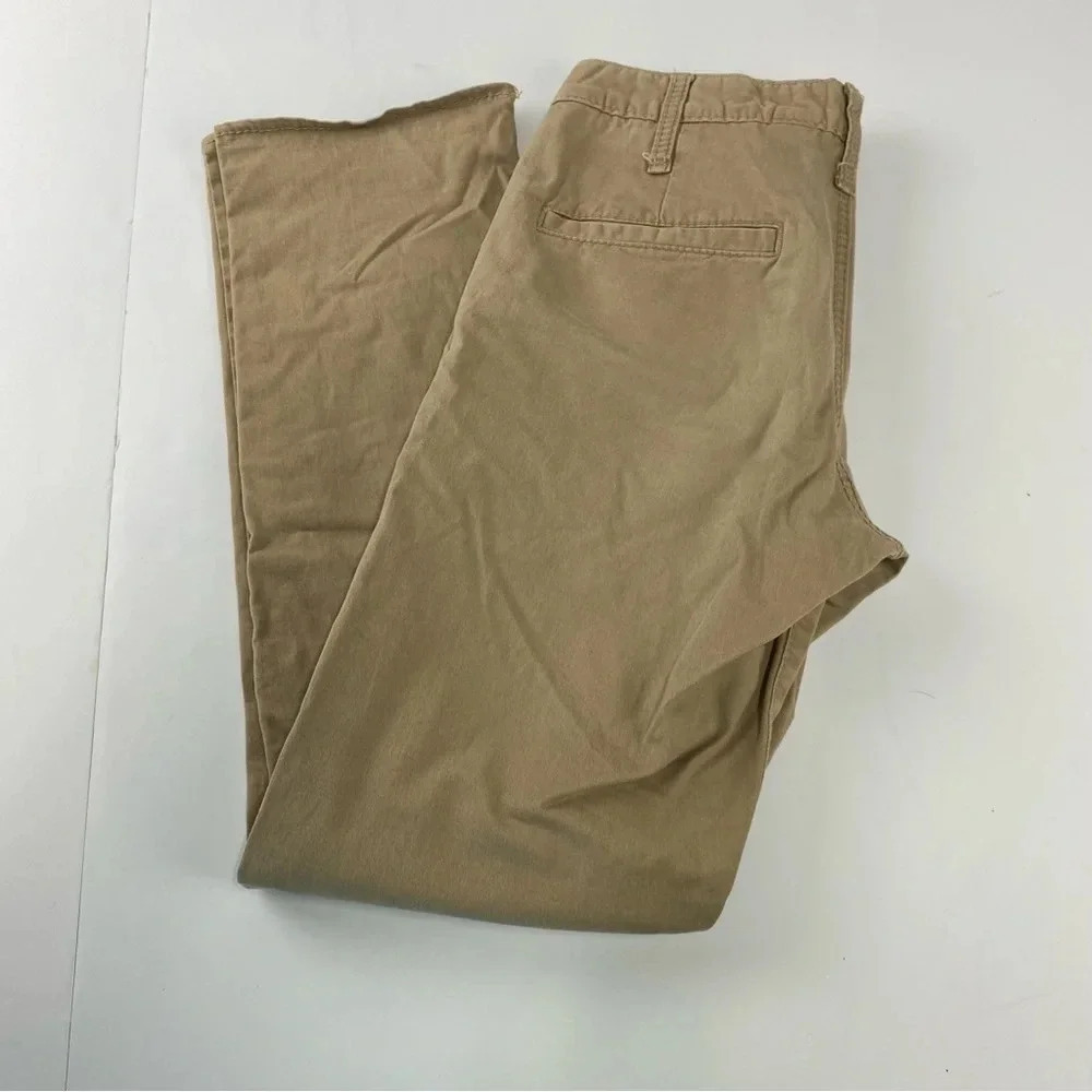 BKE Mens/Boys Pants Khaki Jake Straight Fit Stretch Casual Preppy Buckle 27x29
